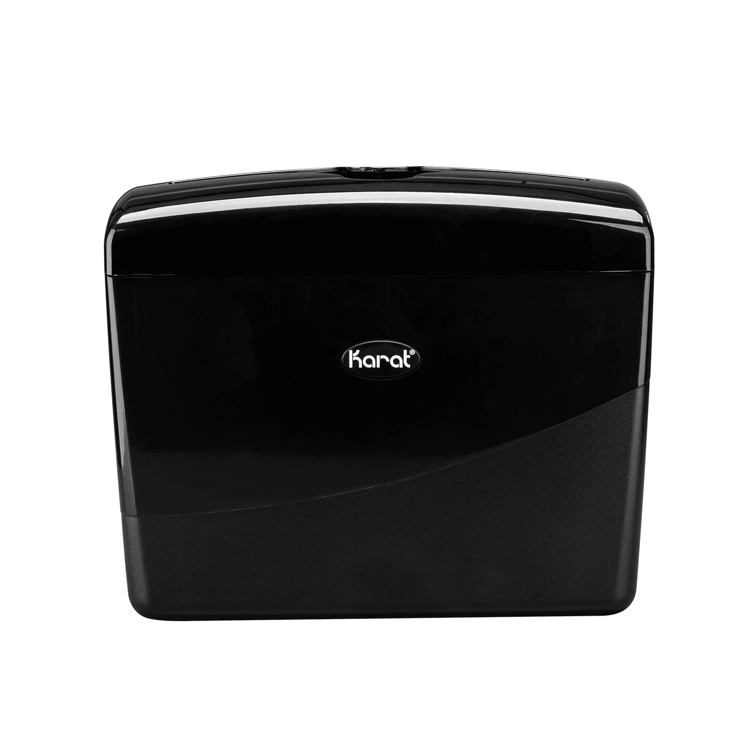 Tall Fold Napkin Dispenser, Tabletop/Suction, Black - 1 unit - Image 2