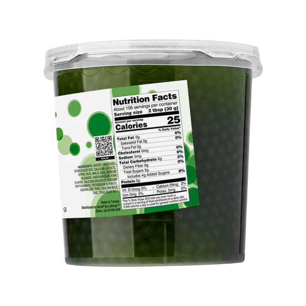 Kiwi POPPING PEARLS™ - Jar (7 lb) - Image 4