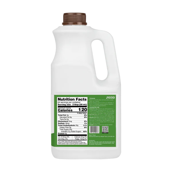 Kiwi Syrup - Bottle (64oz) - Image 4