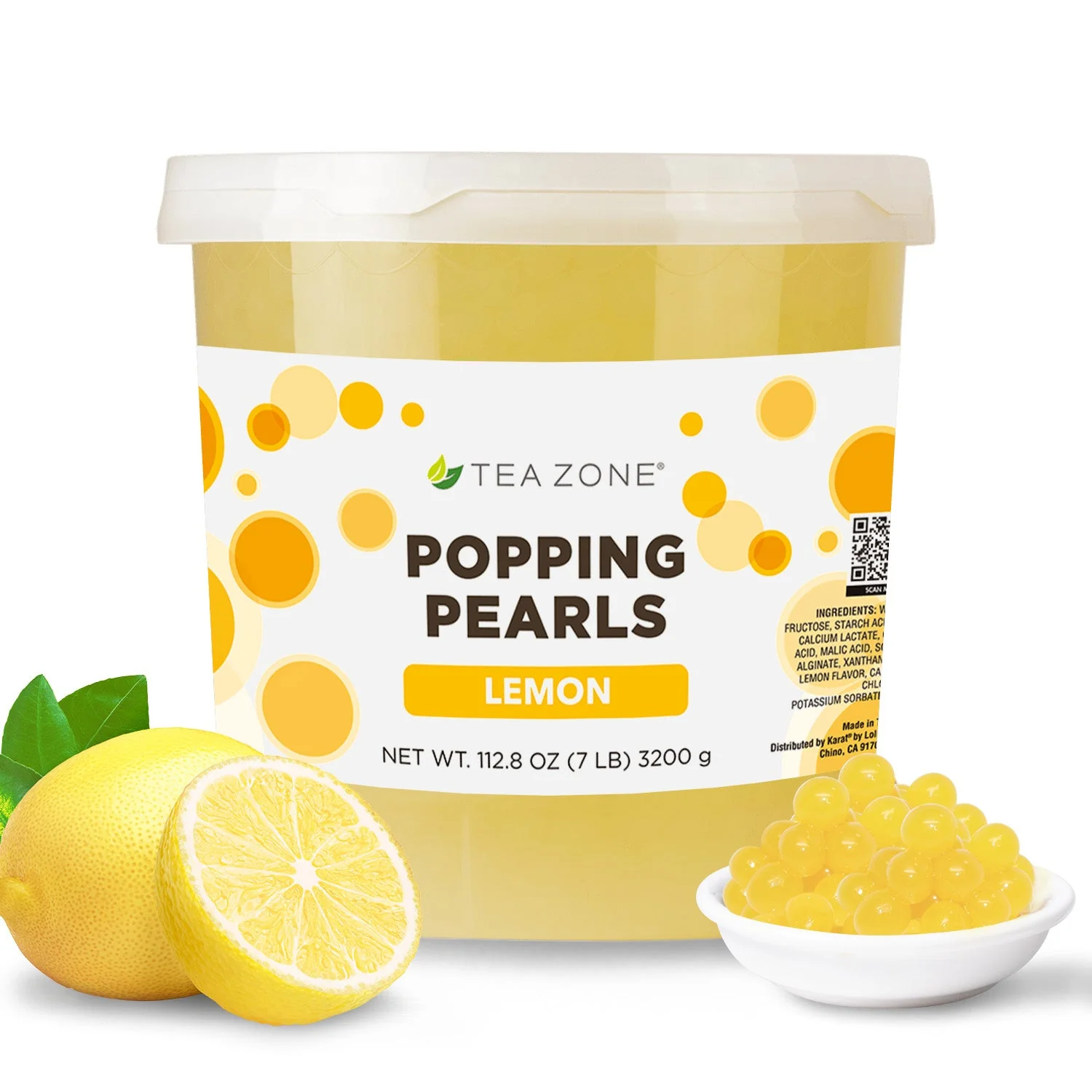 Lemon POPPING PEARLS™ - Jar (7 lb)