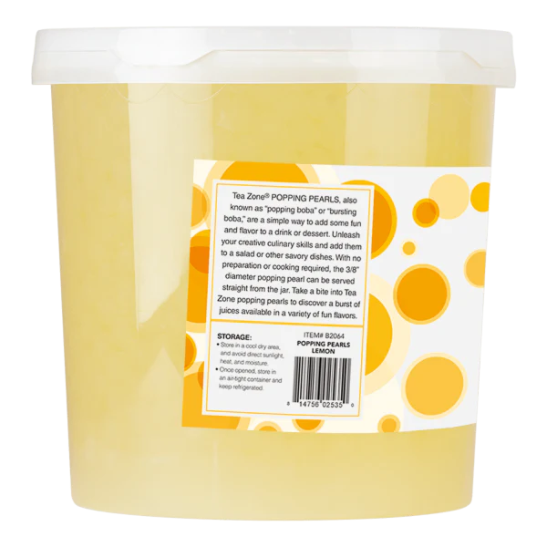Lemon POPPING PEARLS™ - Jar (7 lb) - Image 3