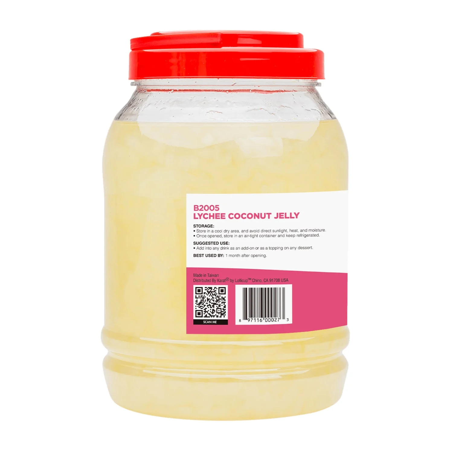 Lychee Coconut Jelly - 8.8 lb - Image 6