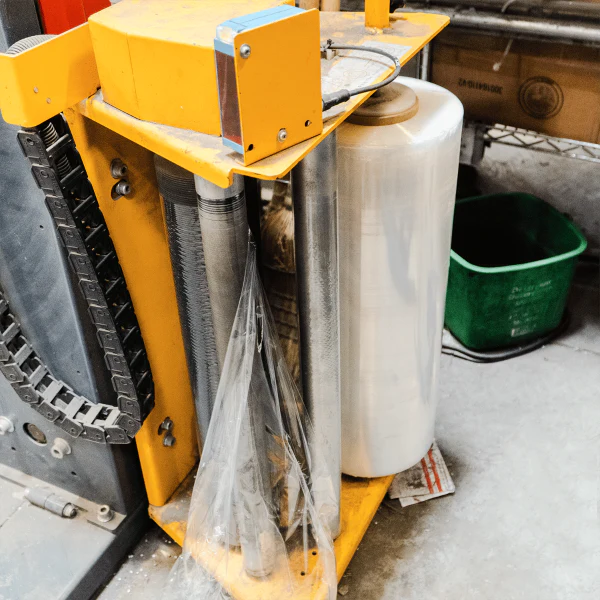 Machine Wrap Stretch Film (20"x5000'), 63 Gauge