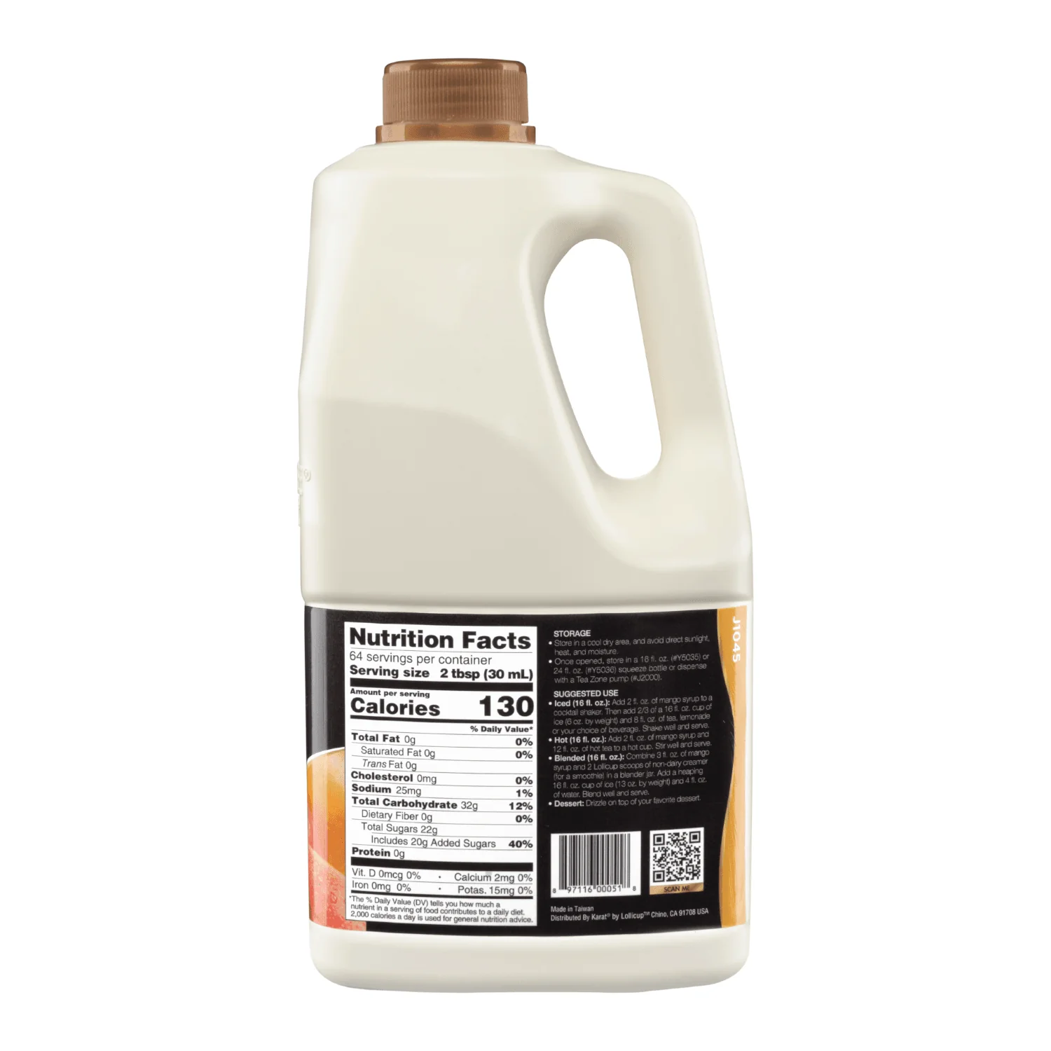 Mango Syrup - 64oz - Image 4