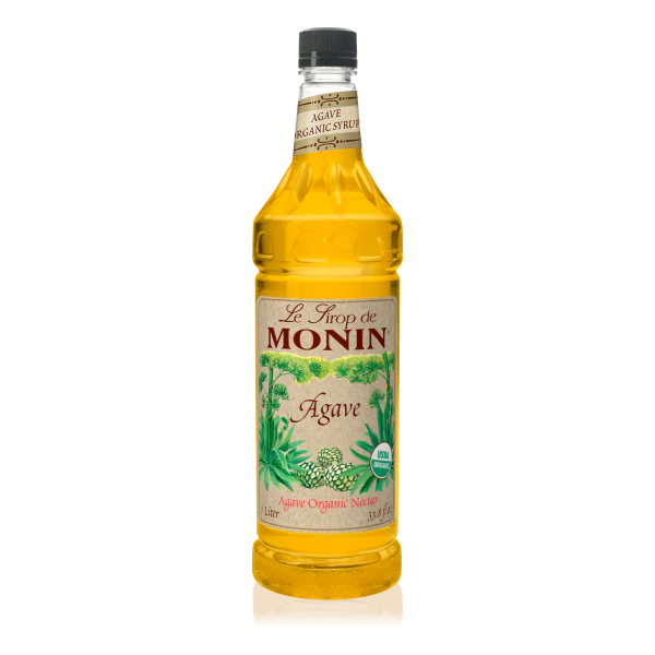 Monin Agave Nectar Organic Sweetener Syrup - Bottle (1L)