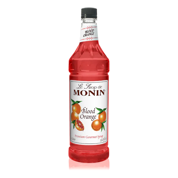 Monin Blood Orange Syrup - Bottle (1L)