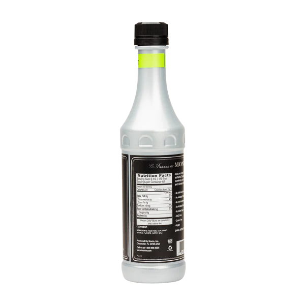 Monin Cucumber Flavoring Concentrate - Bottle (375mL) - Image 2