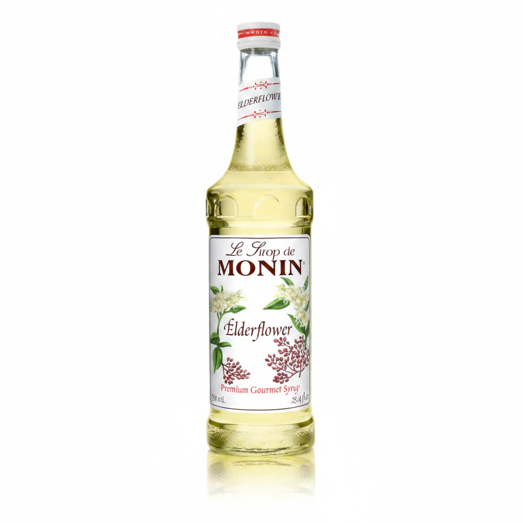 Monin Elderflower Syrup - Bottle (750mL)