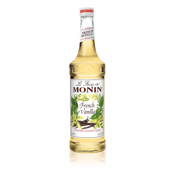Monin French Vanilla Syrup - Bottle (750mL)