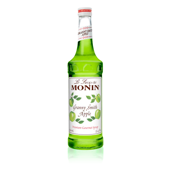 Monin Granny Smith Apple Syrup - Bottle (750mL)