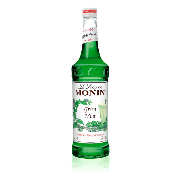 Monin Green Mint Syrup - Bottle (750mL)