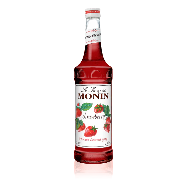 Monin Strawberry Syrup - Bottle (750mL)