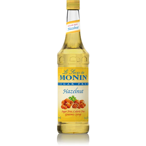 Monin Sugar Free Hazelnut Syrup - Bottle (750mL)