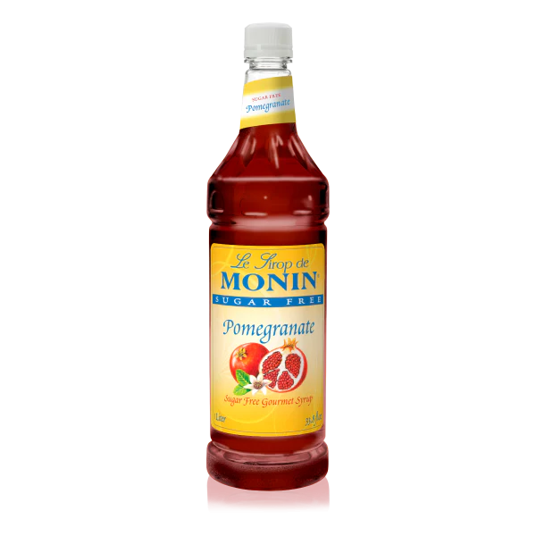 Monin Sugar Free Pomegranate Syrup - Bottle (1L)