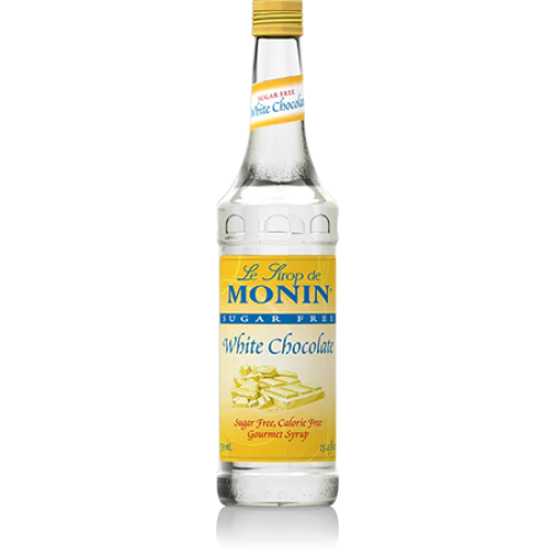 Monin Sugar Free White Chocolate Syrup - Bottle (750mL)
