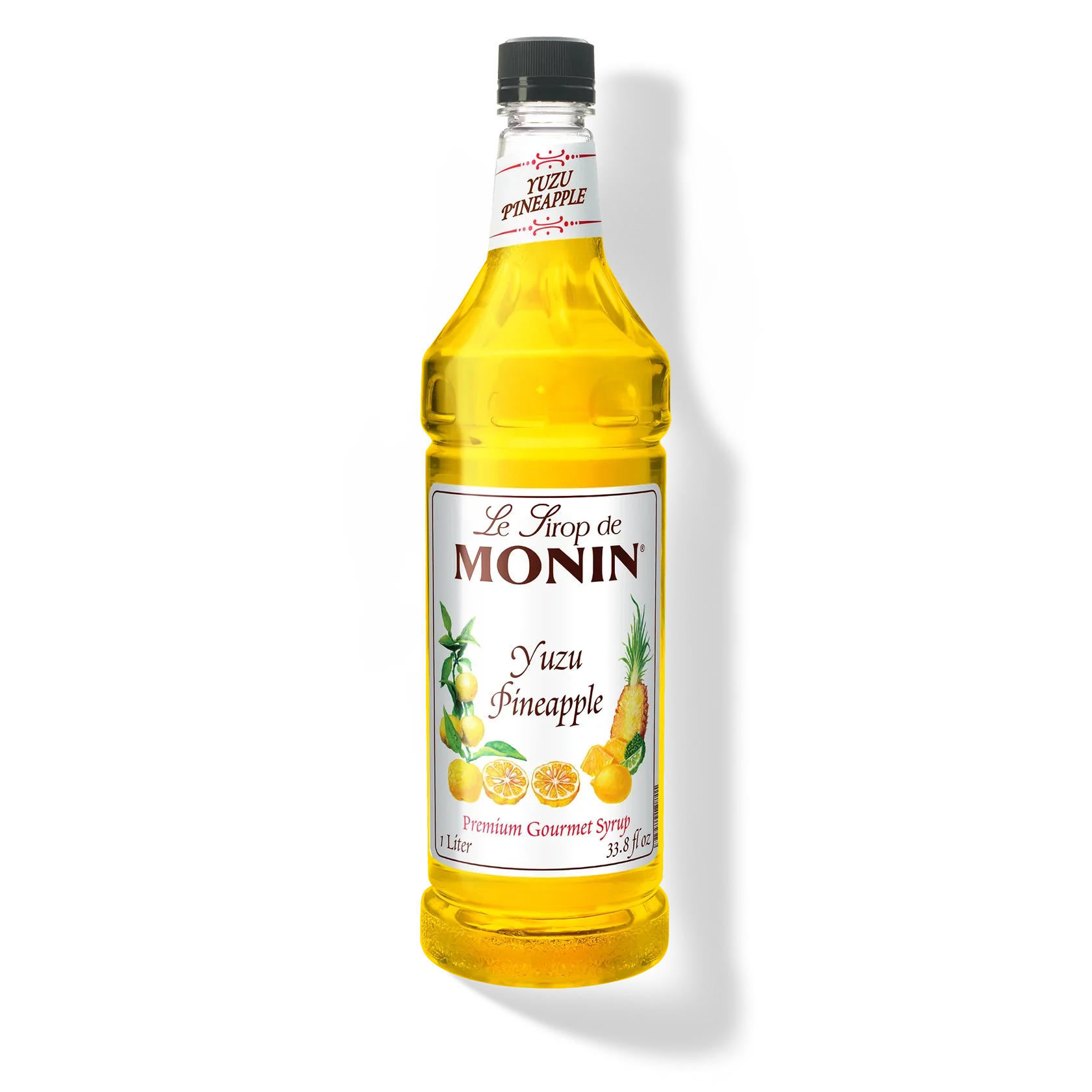 Monin Yuzu Pineapple Syrup - Bottle (1L)