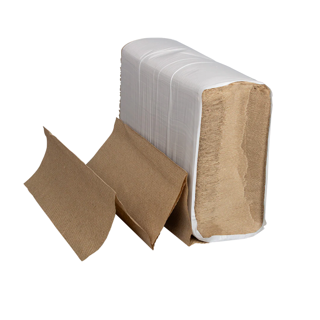 [12 Packs] Multifold Paper Towels, Kraft - Image 2