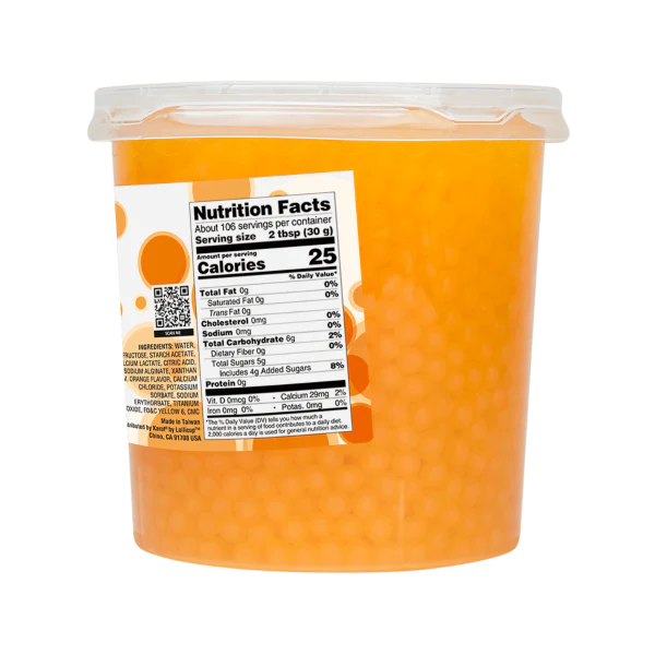 Orange POPPING PEARLS™ - Jar (7 lb) - Image 5