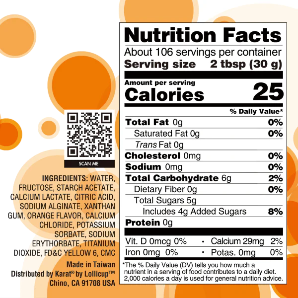 Orange POPPING PEARLS™ - Jar (7 lb) - Image 7