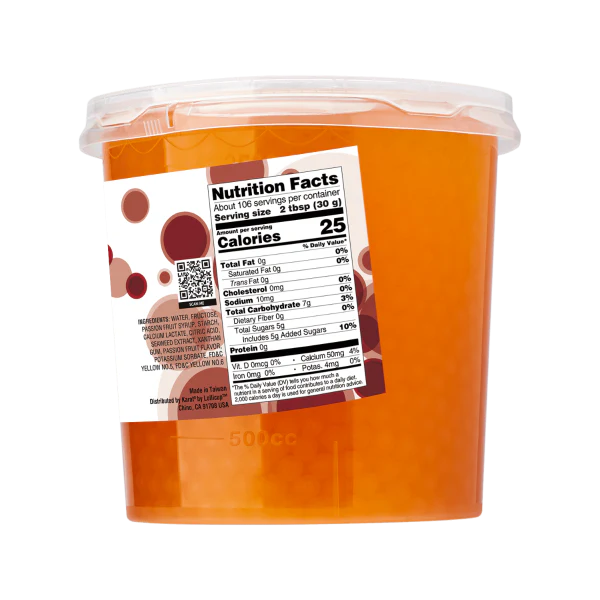 Passion Fruit POPPING PEARLS™ - Jar (7 lb) - Image 5