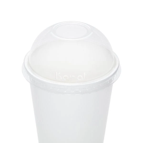 [1,000 ct] Plastic Dome Cup Lids | PET | 90 mm - Image 7