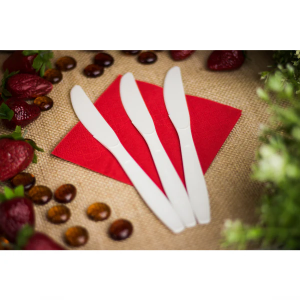 Karat Earth CPLA Heavy Weight Compostable Knives, Natural - 1,000 pcsC - Image 8