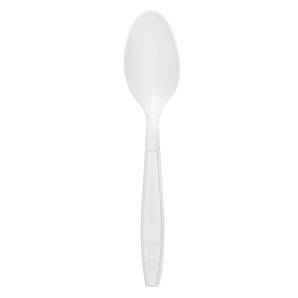 Karat Earth CPLA Heavy Weight Compostable Tea Spoons, Natural - 1,000 pcs - Image 2