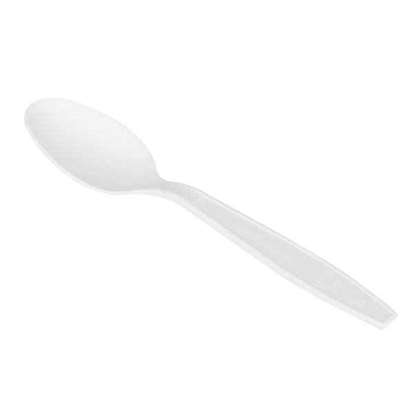 Karat Earth CPLA Heavy Weight Compostable Tea Spoons, Natural - 1,000 pcs - Image 3