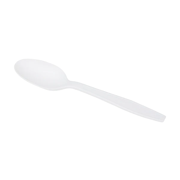Karat Earth CPLA Medium-Heavy Weight Compostable Tea Spoons Bulk Box, Natural - 1,000 pcs - Image 3
