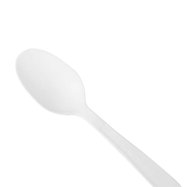 Karat Earth CPLA Medium-Heavy Weight Compostable Tea Spoons Bulk Box, Natural - 1,000 pcs - Image 4