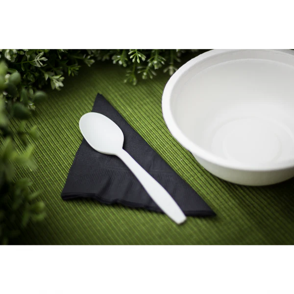 Karat Earth CPLA Medium-Heavy Weight Compostable Tea Spoons Bulk Box, Natural - 1,000 pcs - Image 7