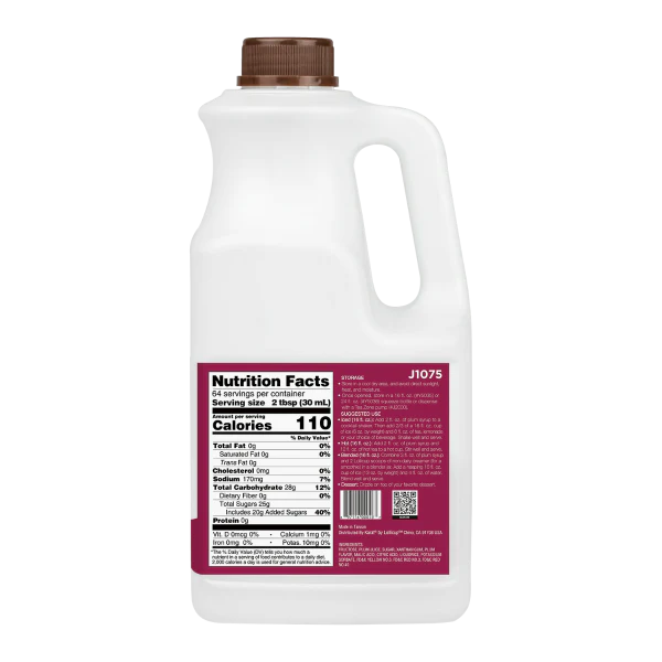 Plum Syrup - Bottle (64oz) - Image 4