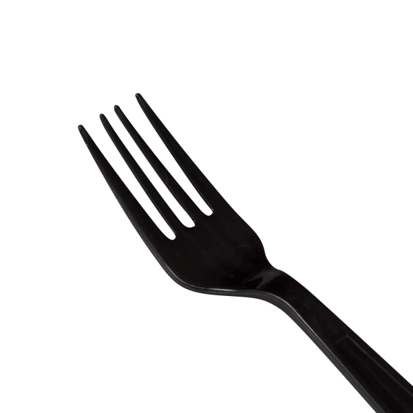 [1,000 ct] PP Plastic Extra Heavy Weight Forks, Black - Image 6