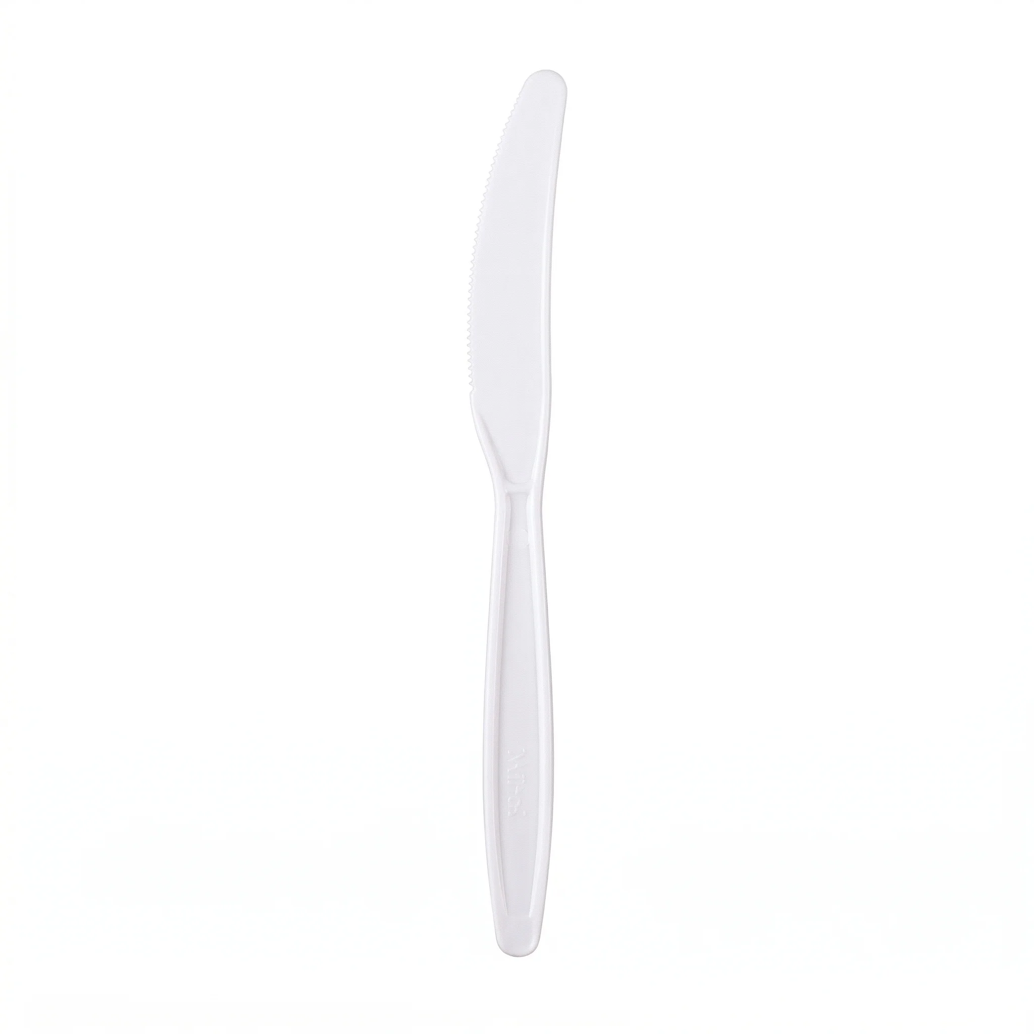 [1,000 ct] PP Plastic Extra Heavy Weight Knives, White - Image 2
