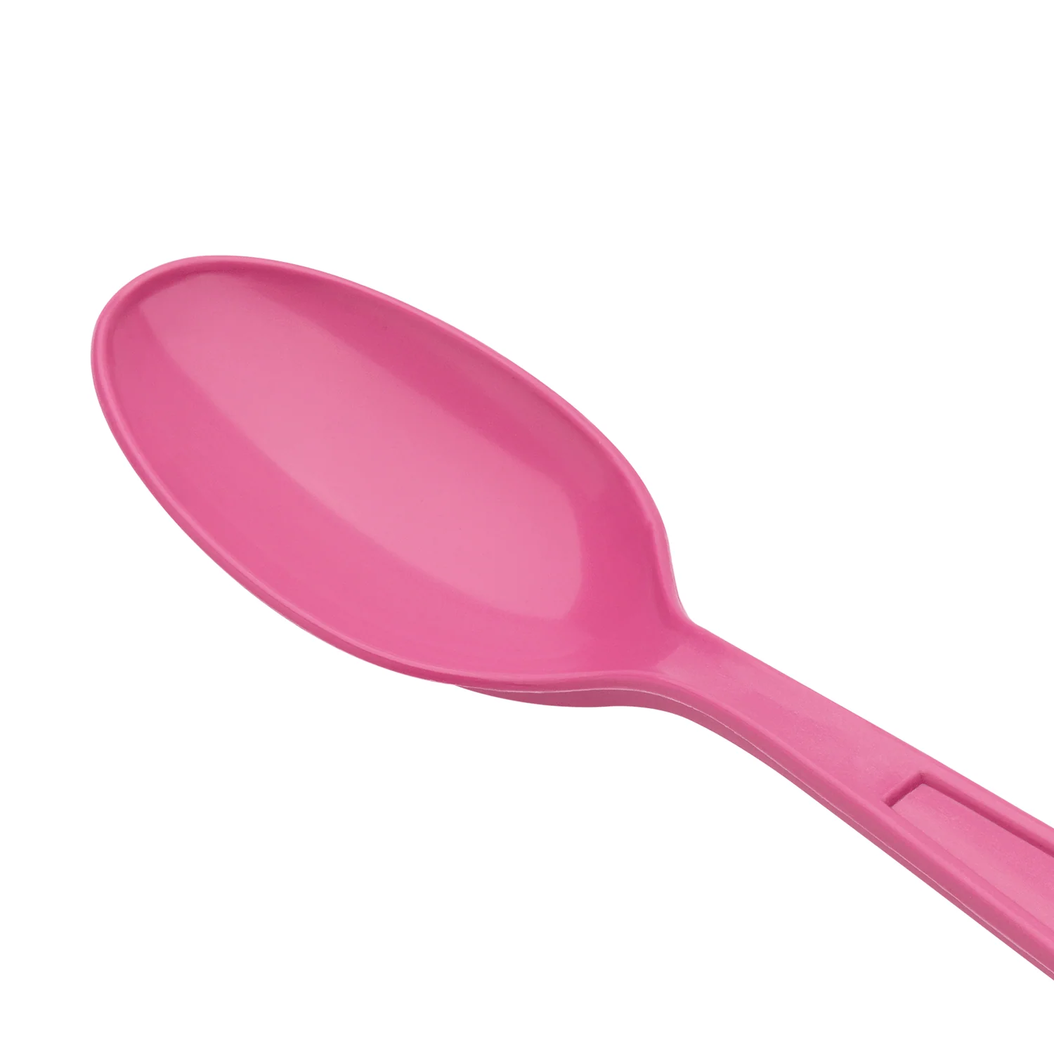 [1,000 ct] PP Plastic Extra Heavy Weight Tea Spoons, Pink - Image 6