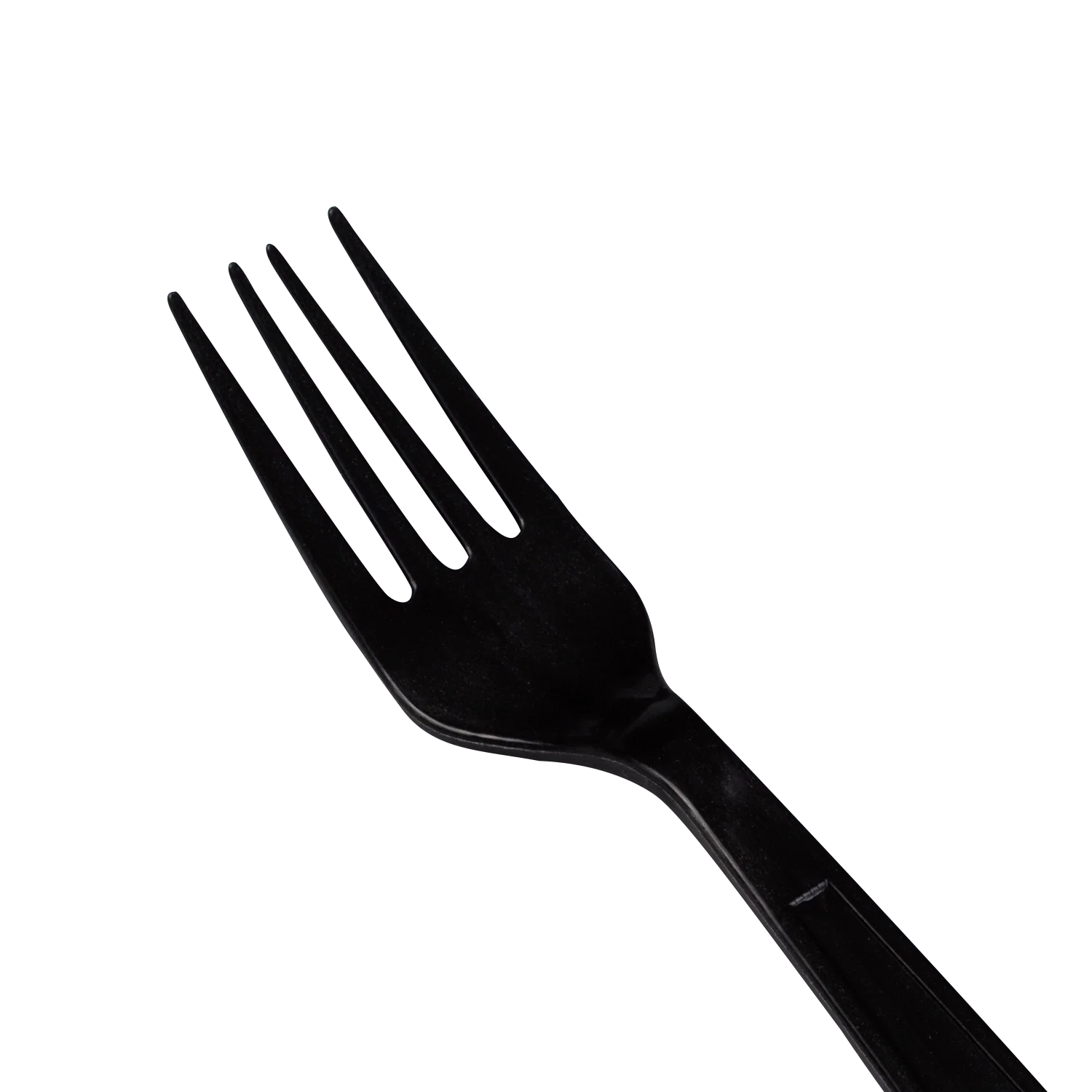 [1,000 ct] PP Plastic Heavy Weight Forks Wrapped, Black - Image 6