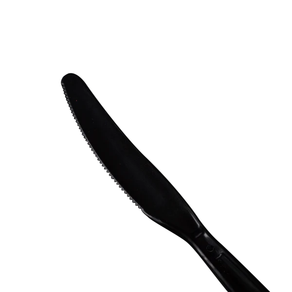 [1,000 ct] PP Plastic Heavy Weight Knives Wrapped, Black - Image 5