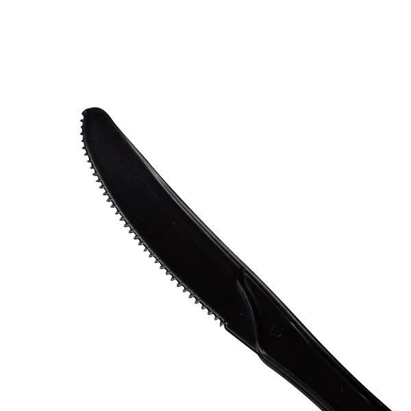[1,000 ct] PP Plastic Medium Heavy Weight Knives Bulk Box, Black - Image 5