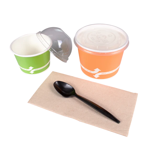 [1,000 ct] PP Plastic Medium Heavy Weight Tea Spoons Bulk Box, Black - Image 8