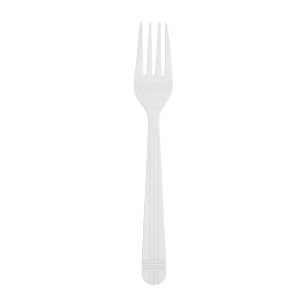 [1,000 ct] PP Plastic Premium Extra Heavy Weight Forks, White - Image 3