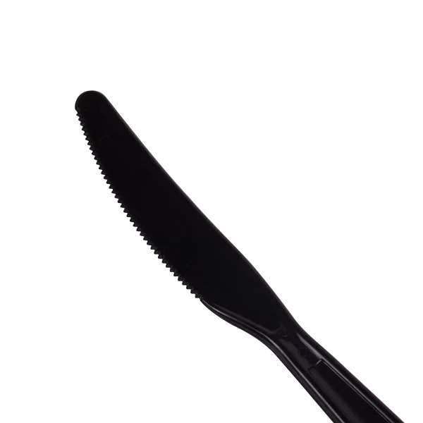 [1,000 ct] PS Plastic Extra Heavy Weight Knives, Black - Image 5