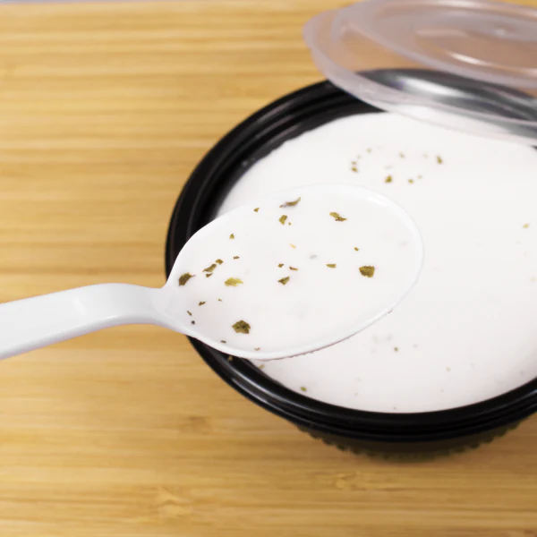 [1,000 ct] PS Plastic Extra Heavy Weight Soup Spoons, White - Image 7