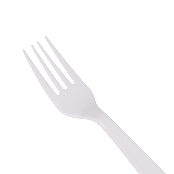 [1,000 ct] PS Plastic Heavy Weight Forks Wrapped, White - Image 6