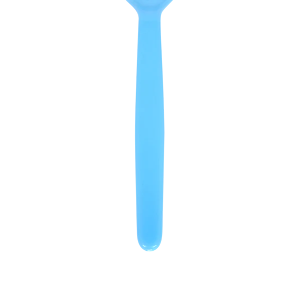 [1,000 ct] PS Plastic Heavy Weight Tea Spoons, Blue - Image 6