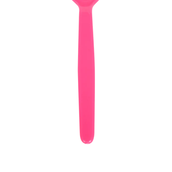[1,000 ct] PS Plastic Heavy Weight Tea Spoons, Pink - Image 6