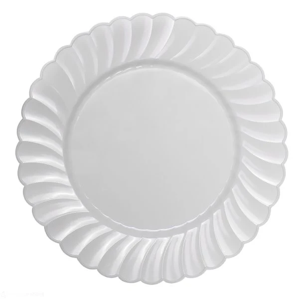 [100ct-240ct] Scalloped Plastic Plates | PS | 7”- 10.25” - Image 5
