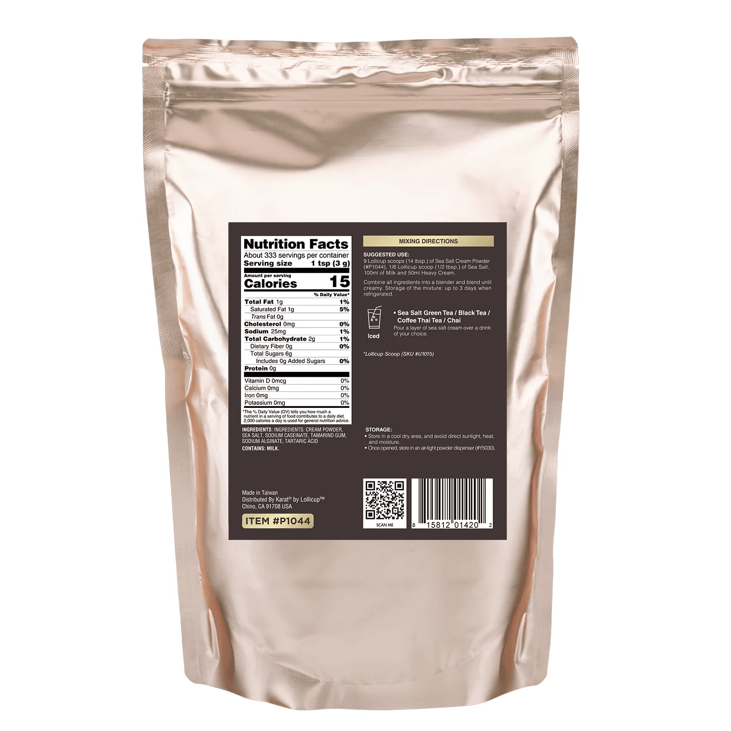 Sea Salt Cream Powder - Bag (2.2 lbs) - Image 6