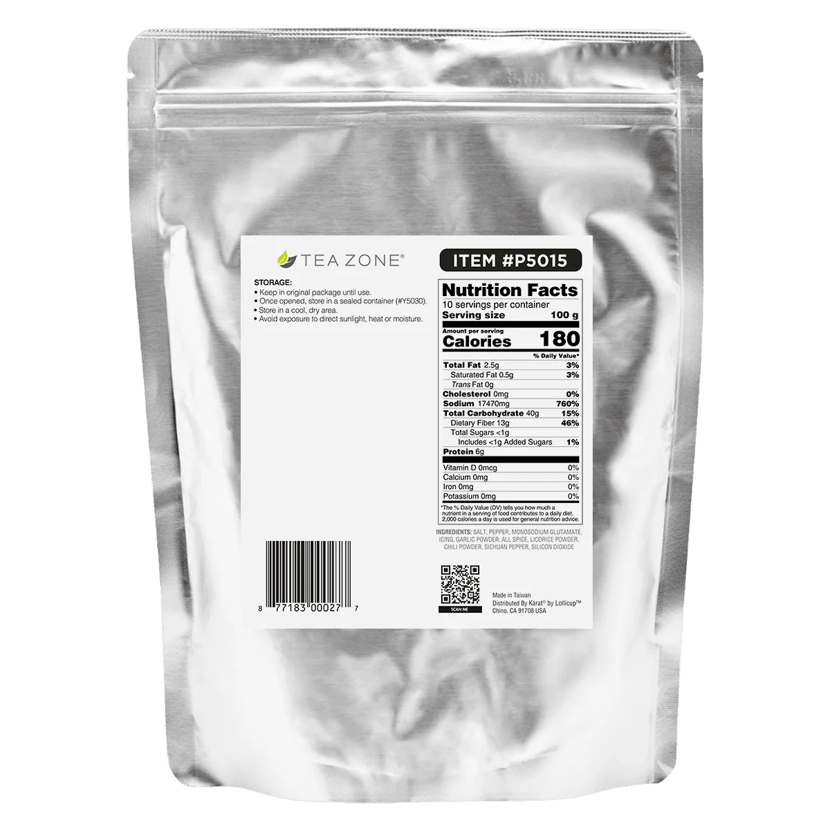 Seasoning Powder - Pepper, Salt, & Herbal Spices - Bag (2.2 lb) - Image 3