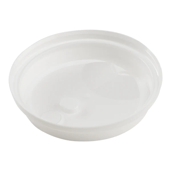 [1,000 ct] Plastic Dome Sip Lids | 90 mm | For 16/24 oz Tall Premium PP Cups | White - Image 5