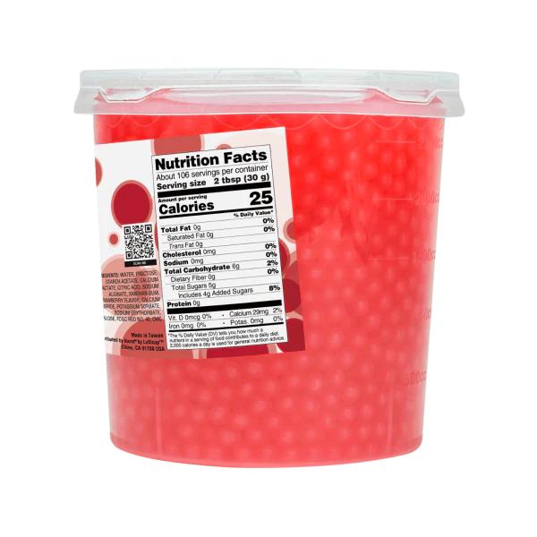 Strawberry POPPING PEARLS™ - 7 lb - Image 3